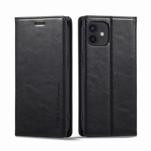LC.IMEEKE RFID Anti-theft Leather Phone Case, For iPhone 12 mini, For iPhone 11, For iPhone 11 Pro, For iPhone 11 Pro Max