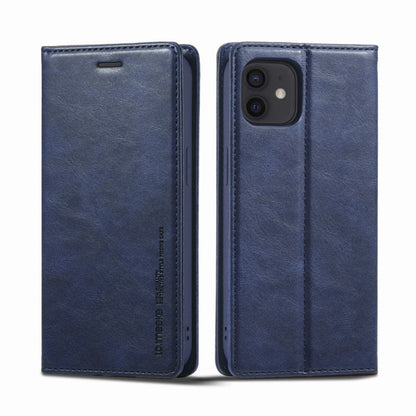 LC.IMEEKE RFID Anti-theft Leather Phone Case, For iPhone 12 mini, For iPhone 11, For iPhone 11 Pro, For iPhone 11 Pro Max