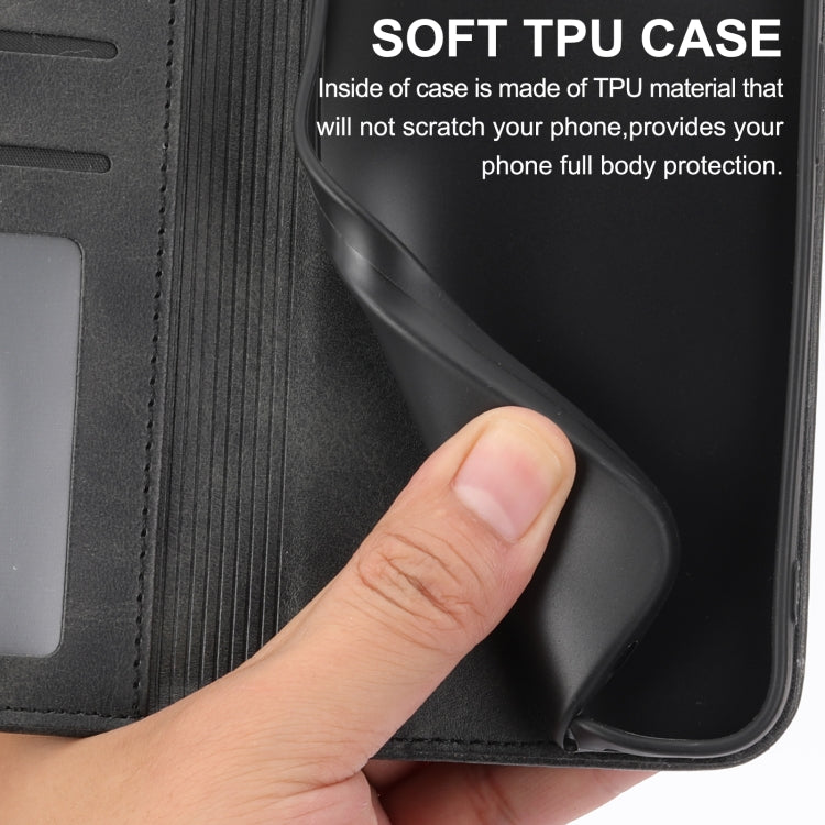Cubic Grid Calf Texture Magnetic Closure Leather Phone Case, For iPhone 13 mini, For iPhone 13, For iPhone 13 Pro, For iPhone 13 Pro Max