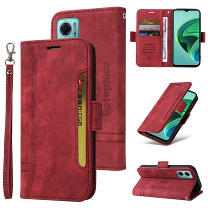 BETOPNICE Dual-side Buckle Leather Phone Case, For Honor X9 4G / 5G / Honor X30, For Motorola Moto E20 / E30 / E40, For Xiaomi Redmi Note 11E 5G, For Xiaomi 11T / 11T Pro