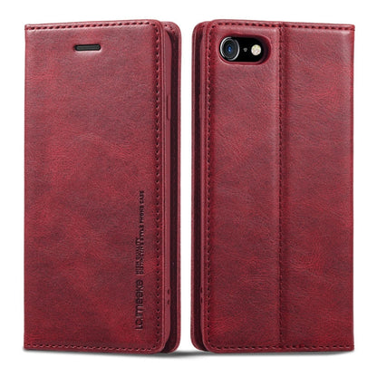 LC.IMEEKE RFID Anti-theft Leather Phone Case, For iPhone SE 2022 / SE 2020 / 8 / 7, For iPhone XS Max, For iPhone XS / X, For iPhone XR, For iPhone 8 Plus / 7 Plus, For Samsung Galaxy S21 5G