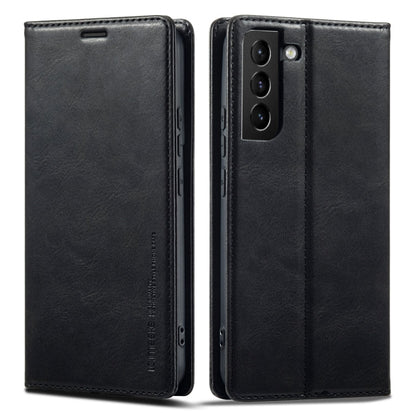 LC.IMEEKE RFID Anti-theft Leather Phone Case, For iPhone SE 2022 / SE 2020 / 8 / 7, For iPhone XS Max, For iPhone XS / X, For iPhone XR, For iPhone 8 Plus / 7 Plus, For Samsung Galaxy S21 5G