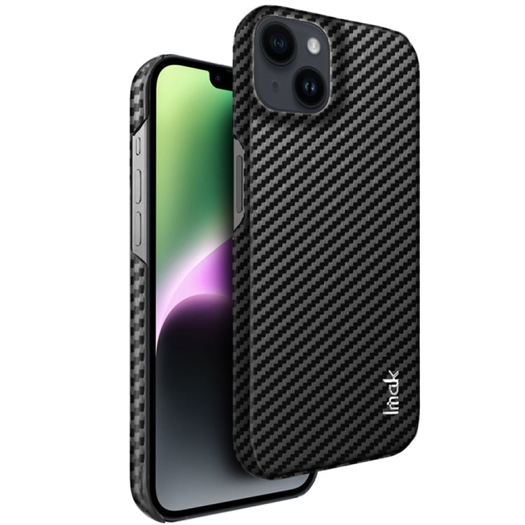 IMAK Ruiyi Series Carbon Fiber PU + PC Phone Case, For iPhone 14 Plus, For iPhone 14 Pro Max, For iPhone 14 Pro, For iPhone 14, For Asus ZenFone 9 5G, For Sony Xperia 5 IV