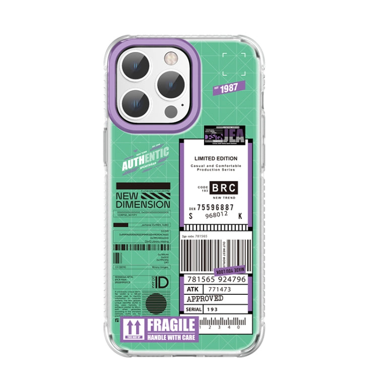 Mutural Dual-side Laminating Printed TPU Phone Case, For iPhone 14, For iPhone 14 Pro, For iPhone 14 Pro Max