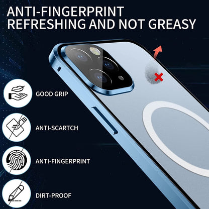 360 Full Body Magnetic Frosted Magsafe Phone Case, For iPhone 12, For iPhone 12 Pro, For iPhone 12 Pro Max, For iPhone 11 Pro, For iPhone 11, For iPhone 11 Pro Max