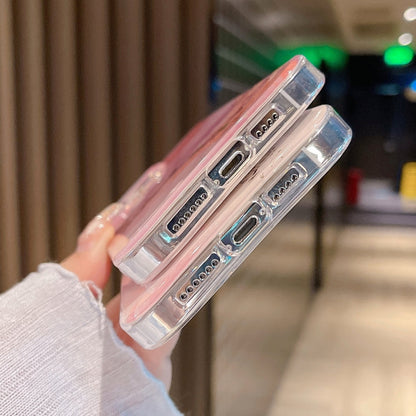 Coloured Glaze Marble Phone Case, For iPhone 14 Pro Max, For iPhone 13, For iPhone 13 Pro