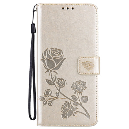 Rose Embossed Flip PU Leather Phone Case, For iPhone 14 Plus, For iPhone 14 Pro Max, For iPhone 14 Pro, For iPhone 14