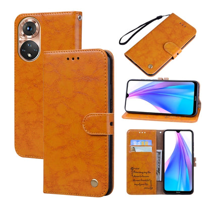 Oil Wax Texture Leather Phone Case, For iPhone 14 Plus, For iPhone 14 Pro Max, For iPhone 14 Pro, For iPhone 14, For Honor X7/Play 30 Plus, For Samsung Galaxy M33 5G Global