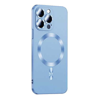 Liquid Lens Protector Magsafe Phone Case, For iPhone 14, For iPhone 14 Plus, For iPhone 14 Pro