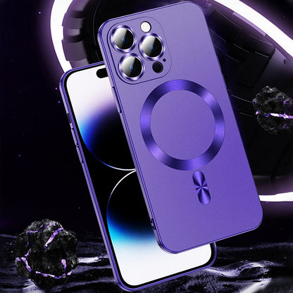 Liquid Lens Protector Magsafe Phone Case, For iPhone 12 Pro Max