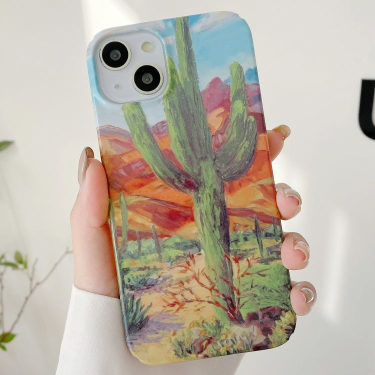 Varnishing Water Stick PC Phone Case, For iPhone 14 Pro Max, For iPhone 13, For iPhone 13 Pro