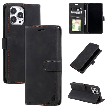 Skin Feel Anti-theft Brush Horizontal Flip Leather Phone Case, For iPhone 14, For iPhone 14 Plus, For iPhone 14 Pro, For iPhone 14 Pro Max
