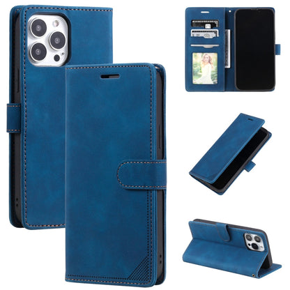 Skin Feel Anti-theft Brush Horizontal Flip Leather Phone Case, For iPhone 14, For iPhone 14 Plus, For iPhone 14 Pro, For iPhone 14 Pro Max
