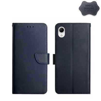 Genuine Leather Fingerprint-proof Flip Phone Case, For Samsung Galaxy A04 4G, For Samsung Galaxy A04s, For Samsung Galaxy A23 5G JP Version, For Samsung Galaxy A23e/A23s, For Sony Xperia 5 IV, For vivo X80 Lite/V25 5G, For Honor 70 Pro/70 Pro+         ...