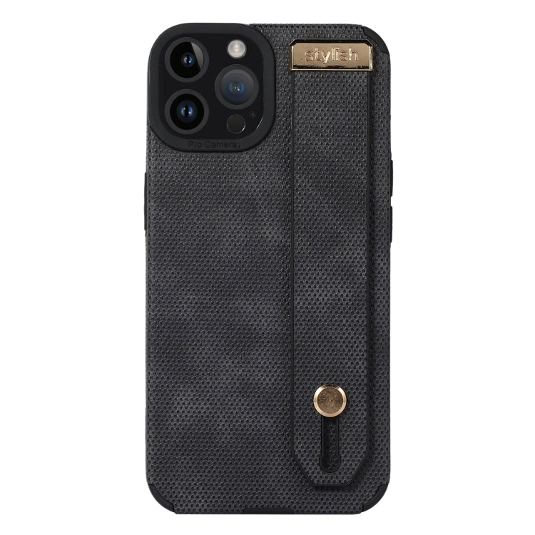 Wrist Strap TPU Leather Phone Case, For iPhone 13 Pro, For iPhone 13 Pro Max, For iPhone 12, For iPhone 12 Pro, For iPhone 12 Pro Max
