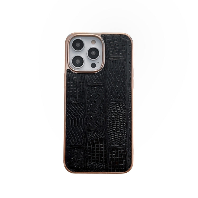 Nano Electroplate Mahjong Texture Leather Phone Case, For iPhone 13 Pro Max, For iPhone 13 Pro, For iPhone 14 Pro Max, For iPhone 14 Pro, For Samsung Galaxy A13 4G, For Samsung Galaxy A23 4G/A23 5G
