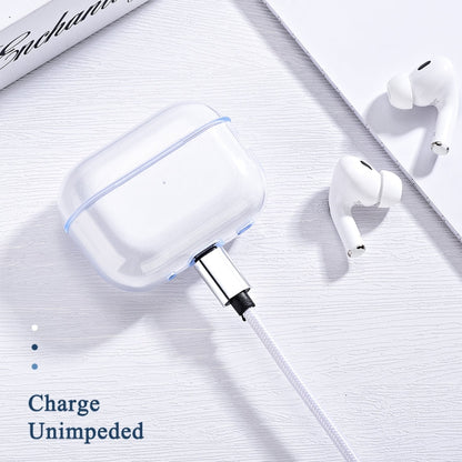For AirPods Pro 2 Earphone Transparent TPU Protective Case, For AirPods Pro 2