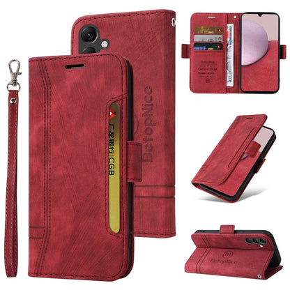 BETOPNICE Dual-side Buckle Leather Phone Case, For Samsung Galaxy A14 5G, For Honor X8 5G / X6, For Samsung Galaxy S23 5G, For OPPO A17