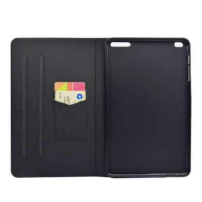 Electric Pressed Left Right Flat Feather Case with Sleep Function Pen Cover & Card Slot & Holder, For Huawei T1-A21W (9.6), For Huawei T3-7.0, For Huawei T3-10.0, For Galaxy Tab A 8.0 & S Pen, For Galaxy Tab A 10.1, For Galaxy Tab S5e T720