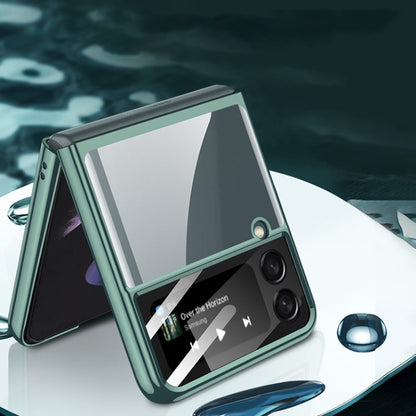 GKK Integrated Electroplating All-inclusive Phone Case, For Samsung Galaxy Z Flip4