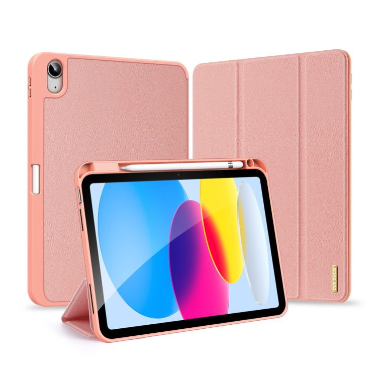 DUX DUCIS Domo Series Magnetic Flip Leather Tablet Case, For iPad 10th Gen 10.9 2022