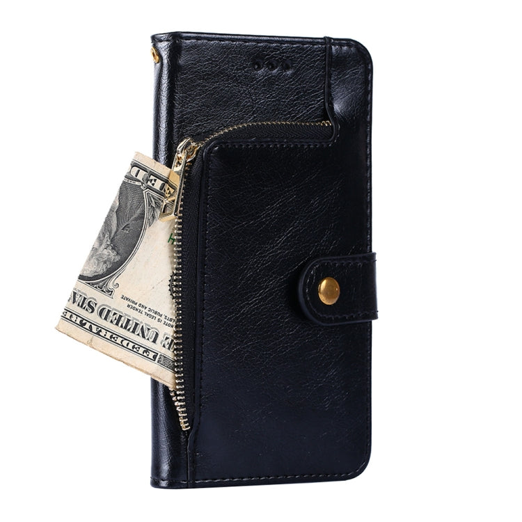 Zipper Bag Leather Phone Case, For Motorola Moto E32 India/E22s 4G Global, For OPPO A17, For OPPO K10x 5G, For Realme C33 4G, For vivo V25 5G/V25e 5G/X80 Lite, For vivo Y16 4G/Y02s 4G