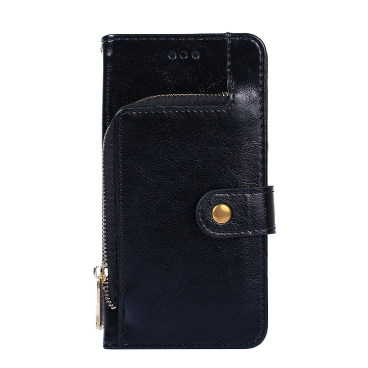 Zipper Bag Leather Phone Case, For Motorola Moto E32 India/E22s 4G Global, For OPPO A17, For OPPO K10x 5G, For Realme C33 4G, For vivo V25 5G/V25e 5G/X80 Lite, For vivo Y16 4G/Y02s 4G