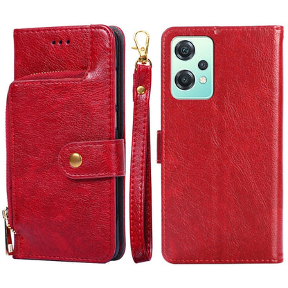 Zipper Bag Leather Phone Case, For Motorola Moto E32 India/E22s 4G Global, For OPPO A17, For OPPO K10x 5G, For Realme C33 4G, For vivo V25 5G/V25e 5G/X80 Lite, For vivo Y16 4G/Y02s 4G