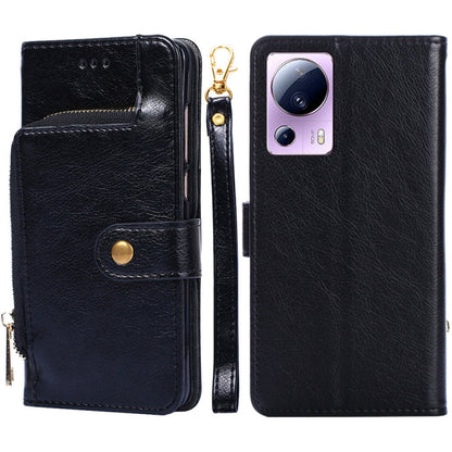 Zipper Bag Leather Phone Case, For vivo Y55 4G, For Samsung Galaxy A04s, For Sharp Aquos sense7 Plus, For Xiaomi Civi 2 5G, For Xiaomi Poco M5 4G