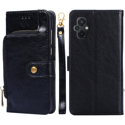 Zipper Bag Leather Phone Case, For vivo Y55 4G, For Samsung Galaxy A04s, For Sharp Aquos sense7 Plus, For Xiaomi Civi 2 5G, For Xiaomi Poco M5 4G