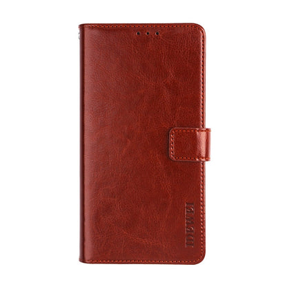 idewei Crazy Horse Texture Horizontal Flip Leather Case with Holder & Card Slots & Wallet, For Galaxy Feel 2, For Galaxy M21, For Vivo S6 5G