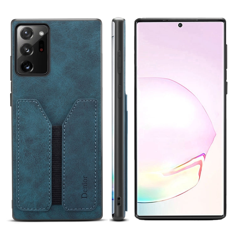 Denior DV Elastic Card PU Back Cover Phone Case, For Samsung Galaxy Note20, For Samsung Galaxy Note20 Ultra, For Samsung Galaxy S20, For Samsung Galaxy S20+, For Samsung Galaxy S20 Ultra, For Samsung Galaxy Note10