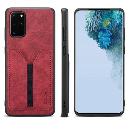 Denior DV Elastic Card PU Back Cover Phone Case, For Samsung Galaxy Note20, For Samsung Galaxy Note20 Ultra, For Samsung Galaxy S20, For Samsung Galaxy S20+, For Samsung Galaxy S20 Ultra, For Samsung Galaxy Note10