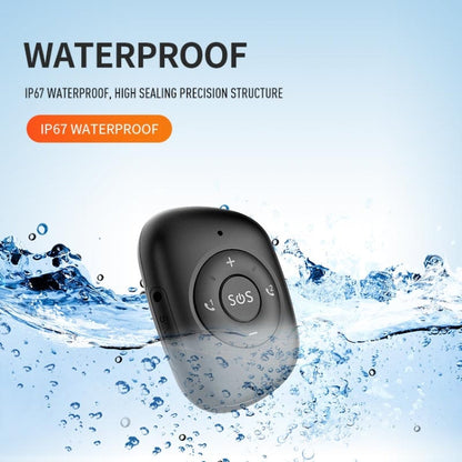 RF-V50 IP67 Waterproof 4G LTE 3G 2G GSM Elderly SOS Button Emergency Alarm GPS Tracker, RF-V50 (Black), RF-V50 (Red)