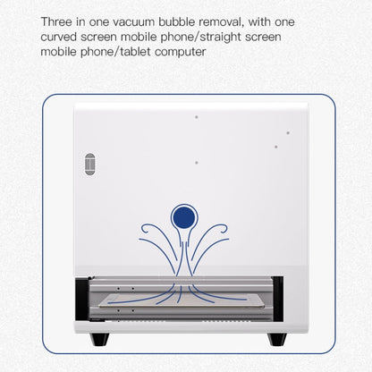 TBK 208C 15-inch Curved Screen Laminating and Defoaming Machine, Plug:US Plug, US Plug, EU Plug, UK Plug, AU Plug