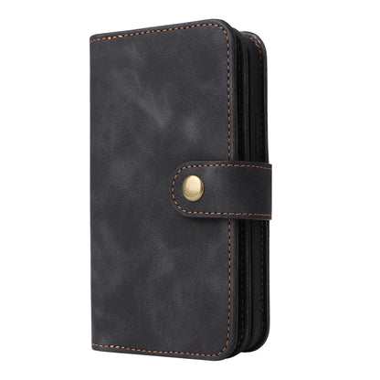 Multifunctional Card Slot Zipper Wallet Flip Leather Phone Case, For iPhone 11, For iPhone 11 Pro, For iPhone 11 Pro Max, For iPhone 12 Pro Max
