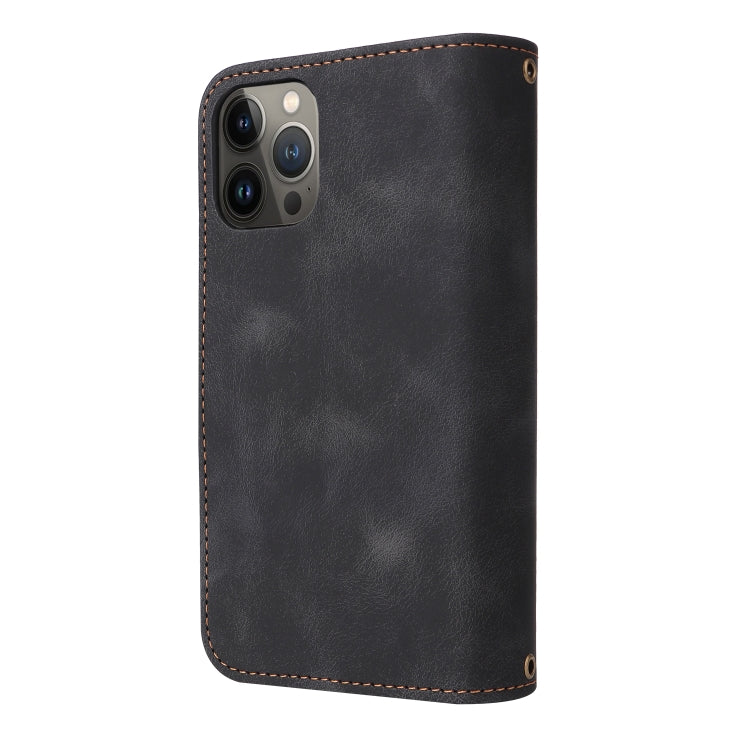 Multifunctional Card Slot Zipper Wallet Flip Leather Phone Case, For iPhone 14 Plus, For iPhone 14