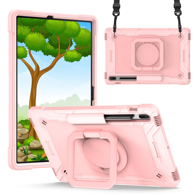 Silicone + PC Bracelet Holder Tablet Case, For Lenovo Tab M10 HD 2nd Gen, For Samsung Galaxy Tab S7+ / S8+ / S7 FE
