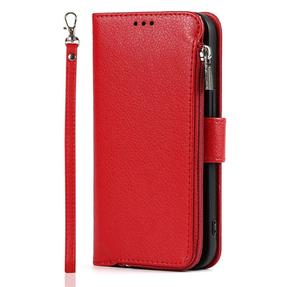 Microfiber Zipper Leather Phone Case, For iPhone 14 Pro Max, For iPhone 14 Pro, For iPhone 14, For iPhone 14 Plus