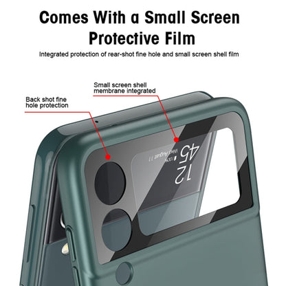 GKK MagSafe Ultrathin Integrated Shockproof Phone Case with Ring Holder, For Samsung Galaxy Z Flip4