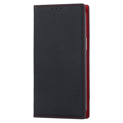 Litchi Texture Genuine Leather Phone Case, For iPhone 14 Pro Max, For iPhone 14 Pro, For iPhone 14, For iPhone 14 Plus