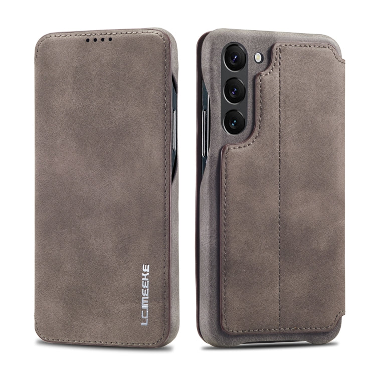 LC.IMEEKE Hon Ancient Series Flip Leather Phone Case, For Samsung Galaxy S23 5G, For Samsung Galaxy S23+ 5G