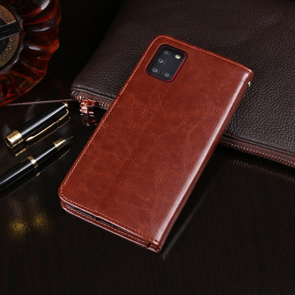 idewei Crazy Horse Texture Horizontal Flip Leather Case with Holder & Card Slots & Wallet, For Galaxy A31, For Galaxy M11, For Xiaomi Black Shark 3 Pro