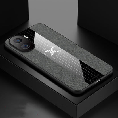XINLI Stitching Cloth Textue Shockproof TPU Phone Case, For Honor X40, For Honor X40i, For Samsung Galaxy S22 5G, For Honor X30