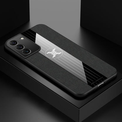 XINLI Stitching Cloth Textue Shockproof TPU Phone Case, For Samsung Galaxy S22+ 5G, For Samsung Galaxy S22 Ultra 5G