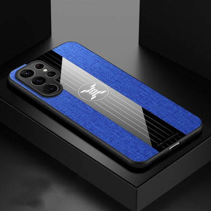 XINLI Stitching Cloth Textue Shockproof TPU Phone Case, For Samsung Galaxy S22+ 5G, For Samsung Galaxy S22 Ultra 5G