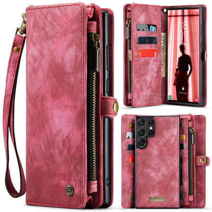CaseMe 008 Detachable Multifunctional Leather Phone Case, For Samsung Galaxy S23 5G, For Samsung Galaxy S23+ 5G, For Samsung Galaxy S23 Ultra 5G