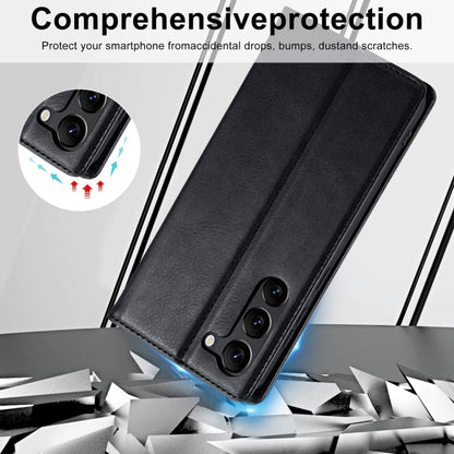 LC.IMEEKE RFID Anti-theft Leather Phone Case, For Samsung Galaxy S23 5G, For Samsung Galaxy S23+ 5G, For Samsung Galaxy S23 Ultra 5G