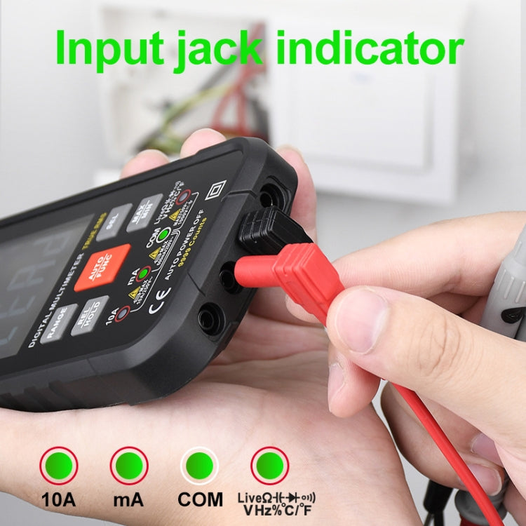 HABOTEST HT116 Large Screen Smart Automatic Digital Multimeter, HT116
