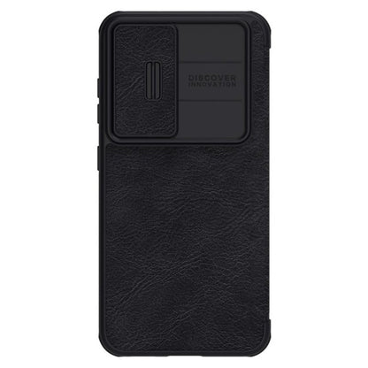 NILLKIN QIN Series Pro Sliding Camera Cover Design Leather Phone Case, For Samsung Galaxy S23+ 5G
